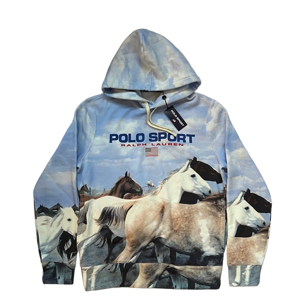 POLO RALPH LAUREN Polo Sport "Wild Horses" Mens Hoodie